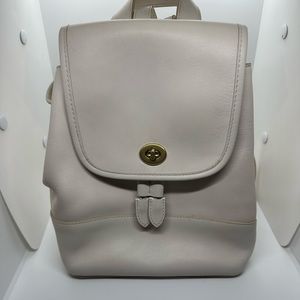 Coach Turnlock Backpack